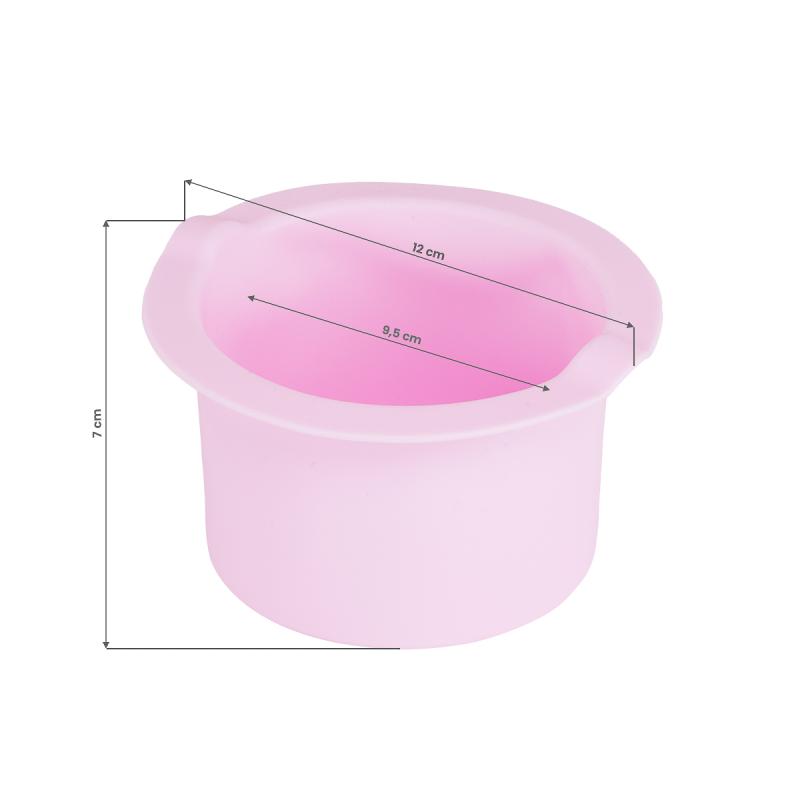 iWax Flower OHRIEVAČ DEPILAČNÉHO VOSKU V PLECHOVKE ružový 40W 450ml ružový 7