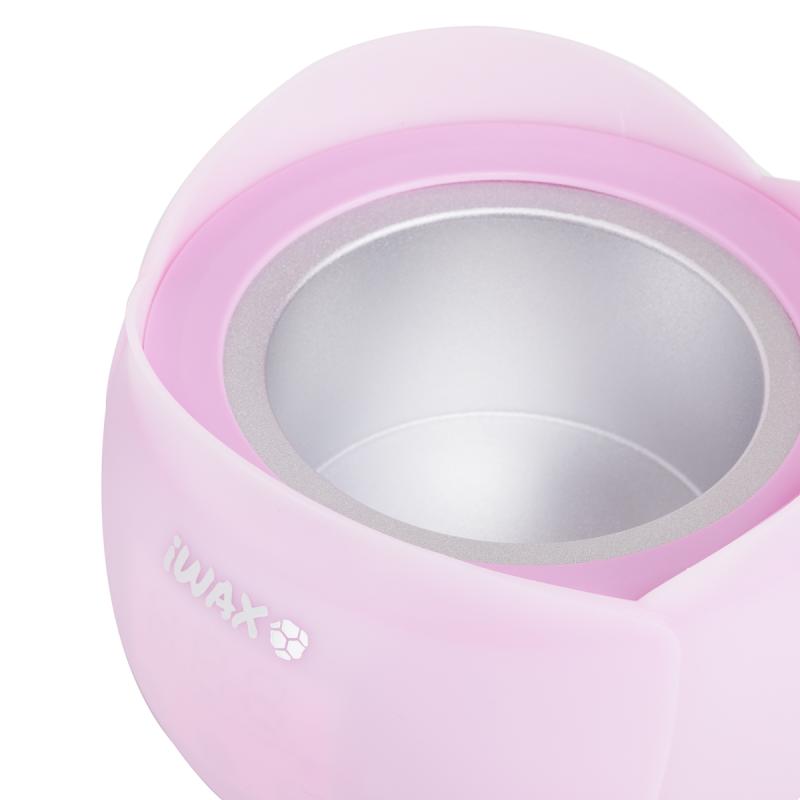 iWax Flower OHRIEVAČ DEPILAČNÉHO VOSKU V PLECHOVKE ružový 40W 450ml ružový 5