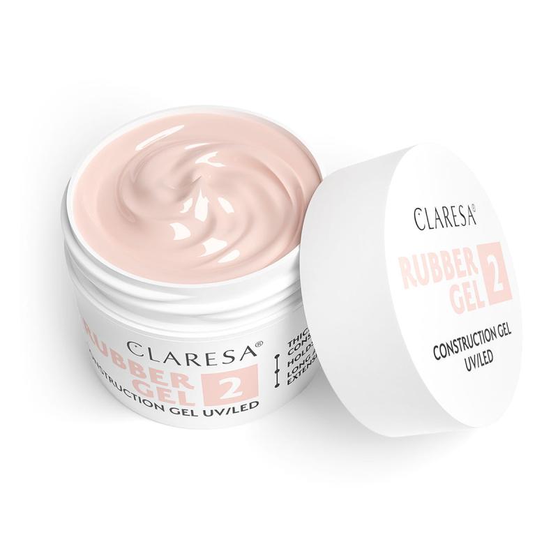 CLARESA STAVEBNÝ GÉL NA NECHTY Rubber gel 2 45g