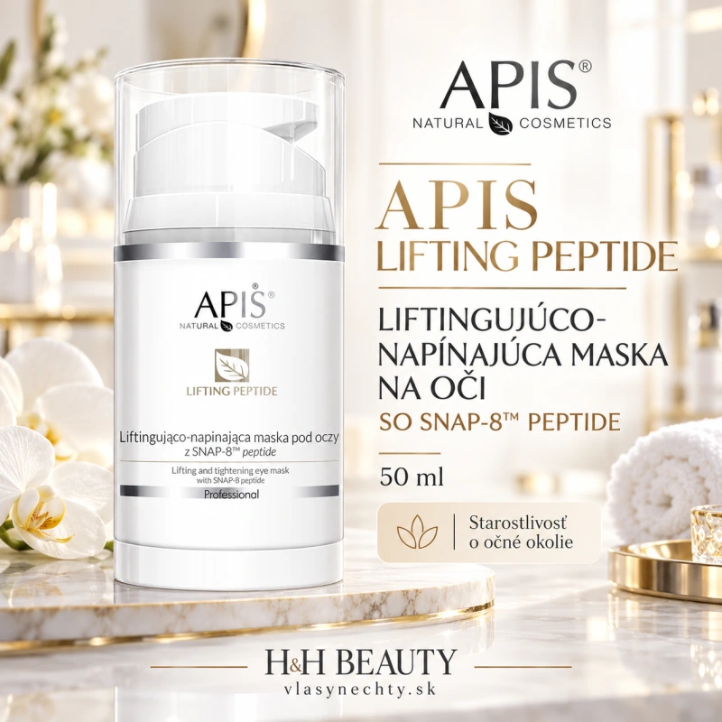 APIS LIFTINGUJÚCO – NAPÍNAJÚCA MASKA NA OČI SO SNAP-8 TM PEPTIDE 50ml