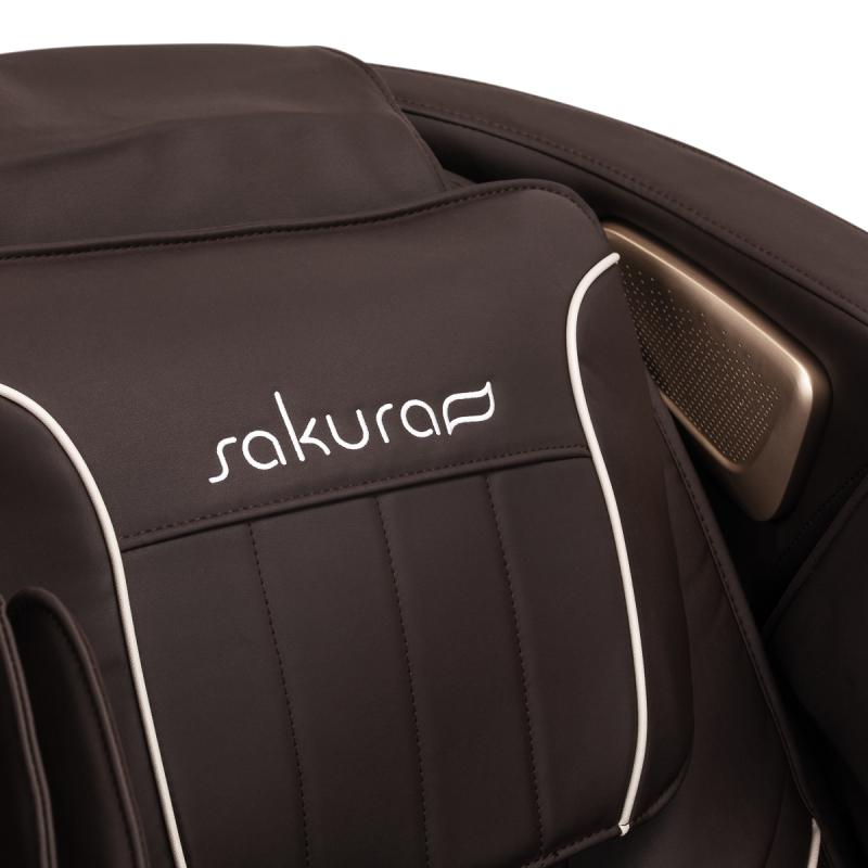 MASÁŽNE KRESLO SAKURA Comfort Plus 806 brązowy