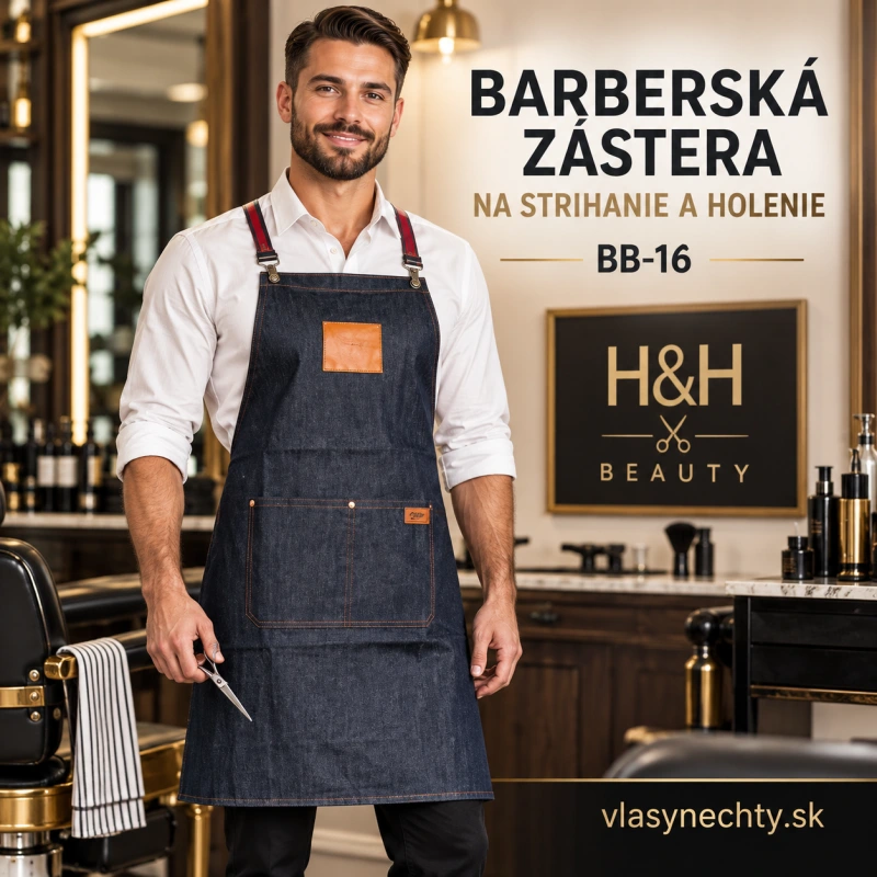 BARBERSKA ZÁSTERA NA STRIHANIE A HOLENIE BB-16
