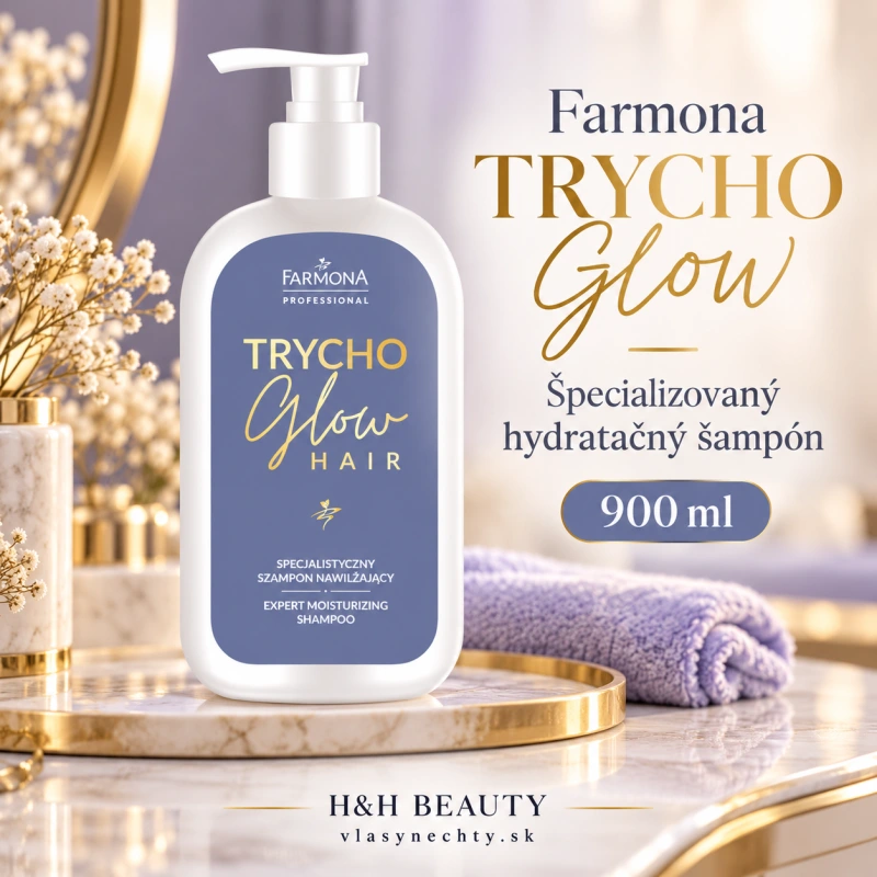 Farmona TRYCHO GLOW Špecializovaný hydratačný šampón 900 ml