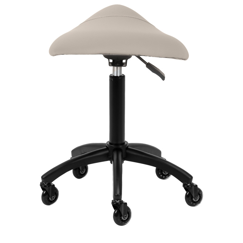 Taboret fryzjerski Gabbiano D032 beżowy 3