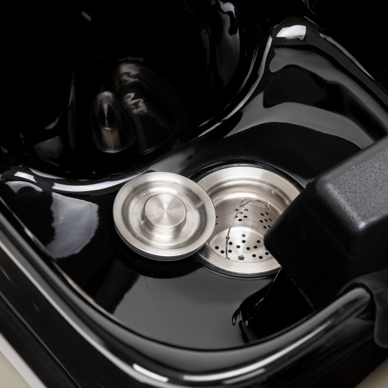 KADERNÍCKY UMÝVACÍ BOX GABBIANO Elda, šedo-béžové 6