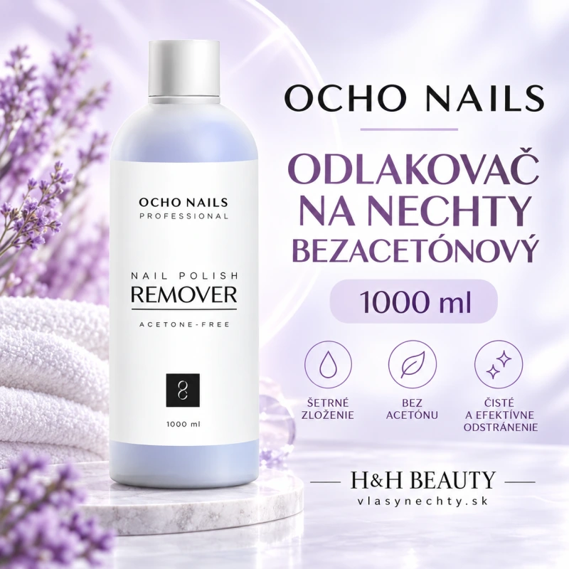 OCHO NAILS ODLAKOVAČ NA NECHTY BEZACETÓNOVÝ 1000 ML