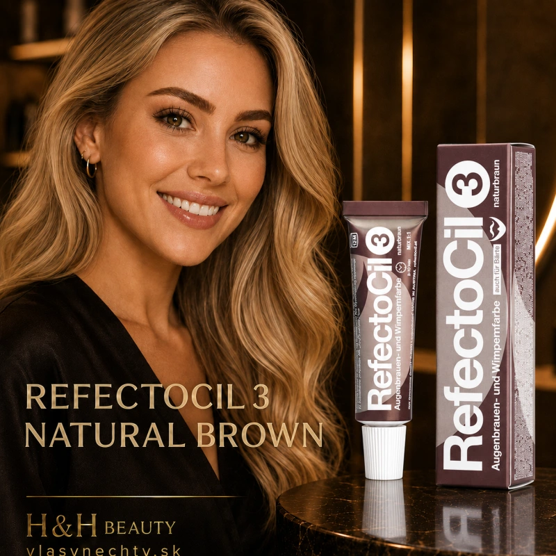 FARBA NA OBOČIE REFECTOCIL HNEDÁ 15 ml