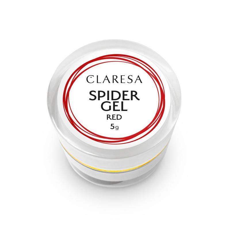 CLARESA SPIDER GEL NA NECHTY RED 5 g