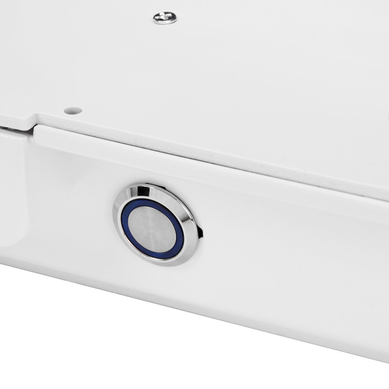 STÔL NA MANIKÚRUS ODSÁVAČKOU BIELY MOMO L02 11