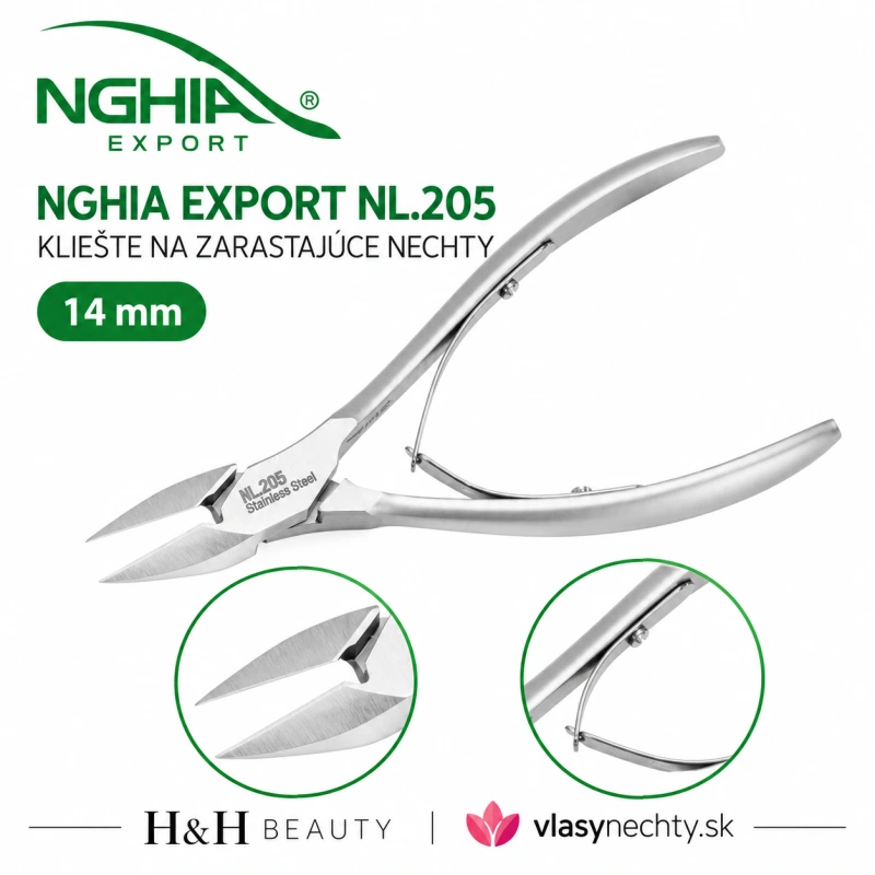 NGHIA EXPORT kliešte na zarastajúce nechty NL.205 14MM