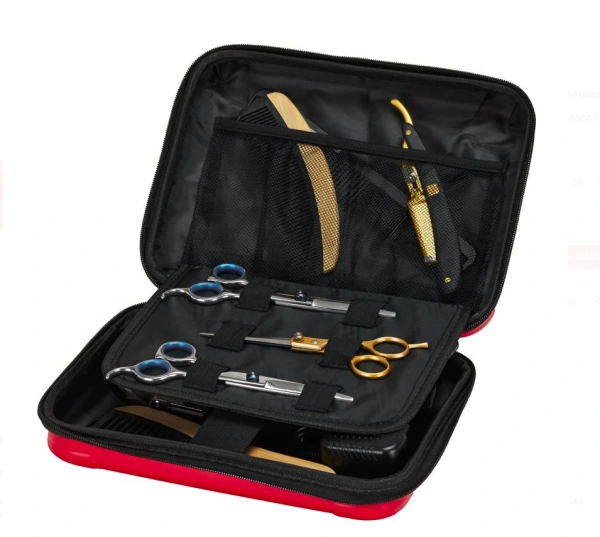 Kadernícky kufrík červený