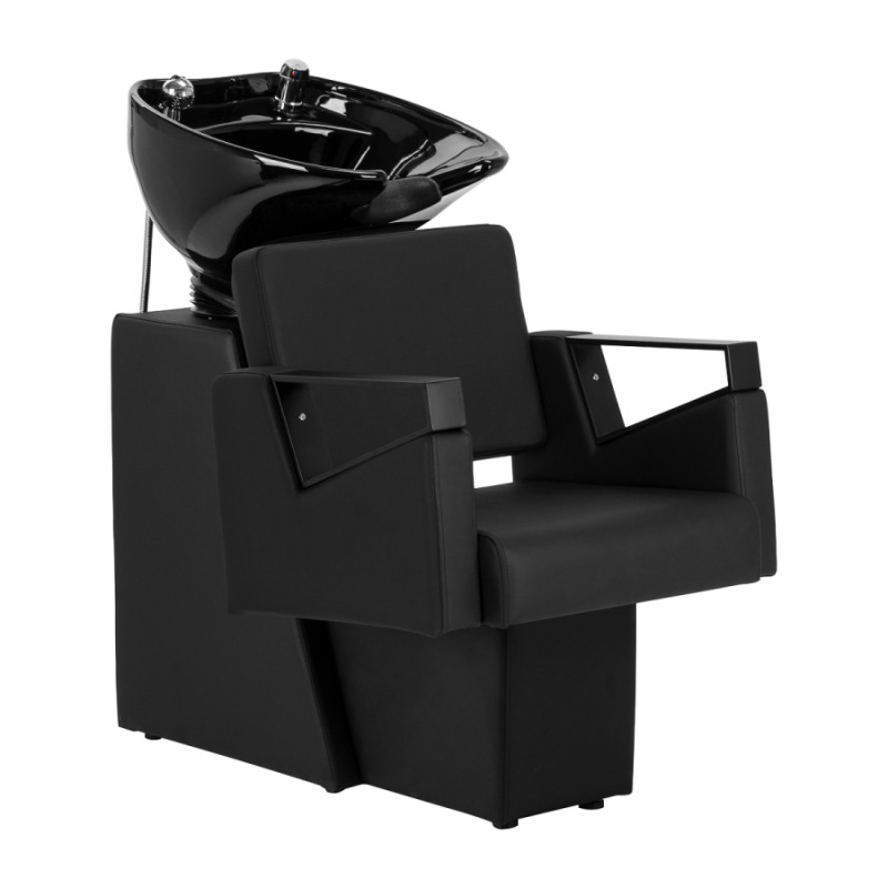 KADERNÍCKY UMÝVACÍ BOX Hair System Duplex Noir čierny 1