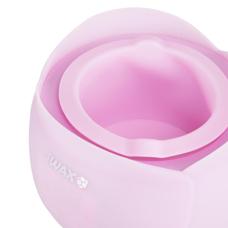 iWax Flower OHRIEVAČ DEPILAČNÉHO VOSKU V PLECHOVKE ružový 40W 450ml ružový 4