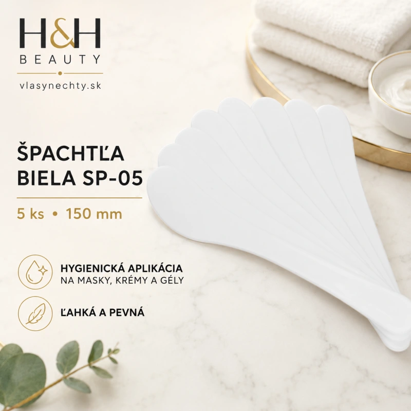 Špachtľa biela SP-05 5 ks. 150 mm 2