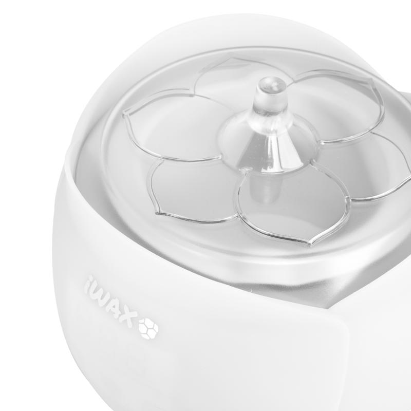 iWax Flower OHRIEVAČ DEPILAČNÉHO VOSKU V PLECHOVKE biely 40W 450ml biely 3