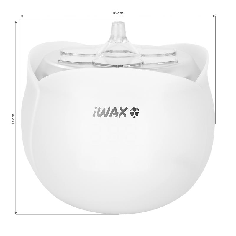 iWax Flower OHRIEVAČ DEPILAČNÉHO VOSKU V PLECHOVKE biely 40W 450ml biely 7