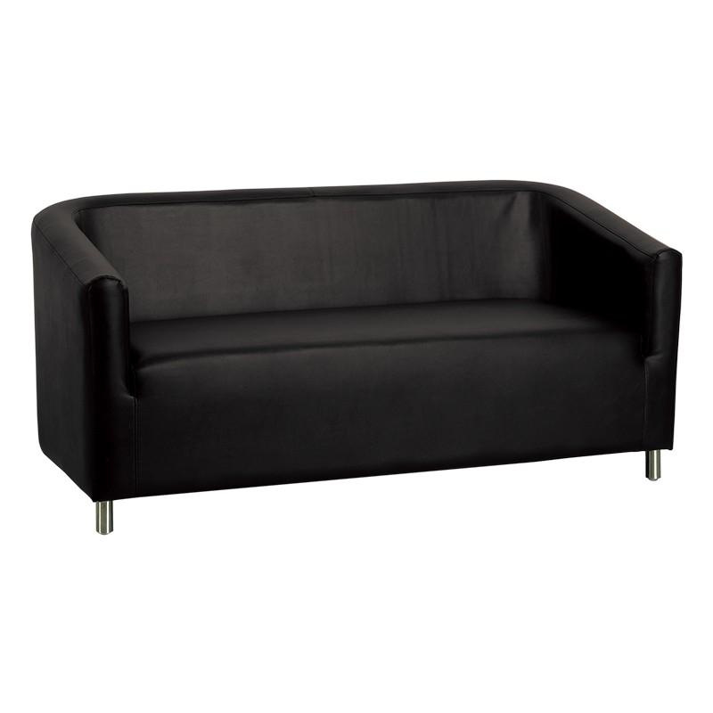 SOFA DO ČAKÁRNE GABBIANO M021 ČIERNA 4
