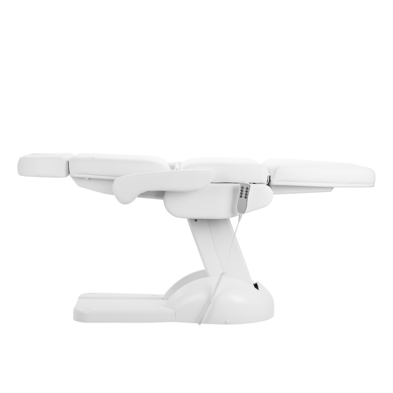 Kozmetické kreslo Azzurro Lux 4m biele s kolísko 7