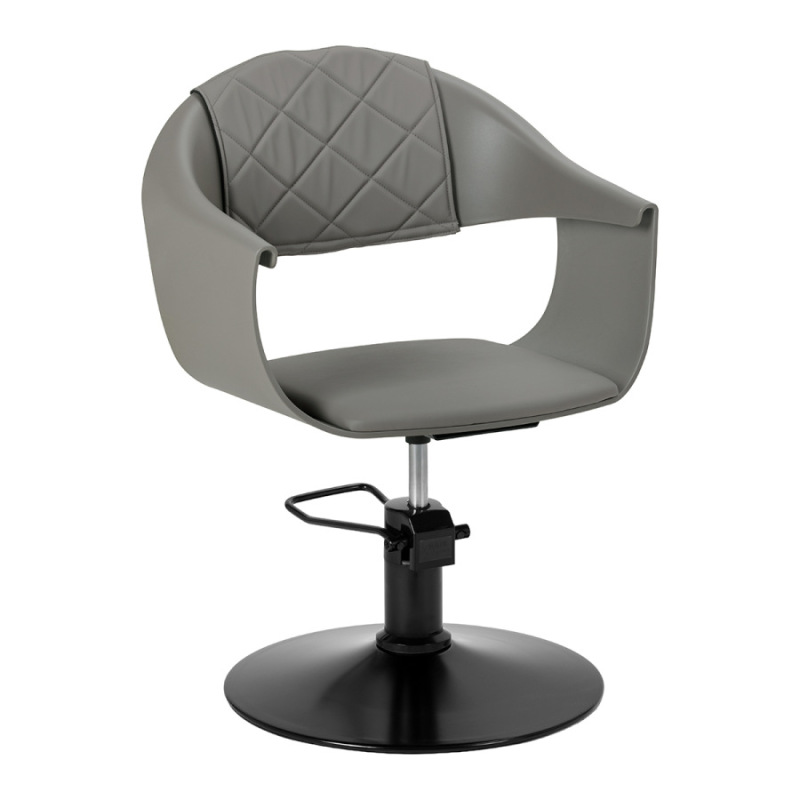 KADERNÍCKE KRESLO HAIR SYSTEM HALO GREY – šedé 1