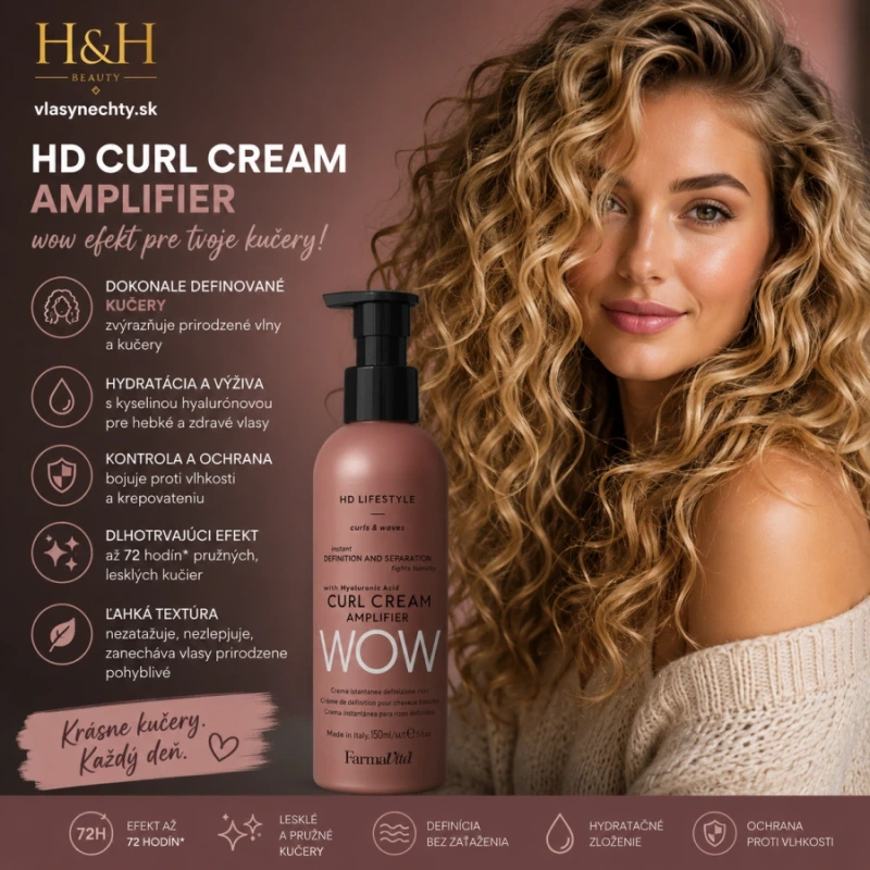 Farmavita HD Curl cream amplifier 150 ml 2
