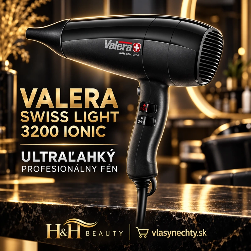 VALERA KADERNÍCKY FÉN NA VLASY SWISS LIGHT 3200 IONIC
