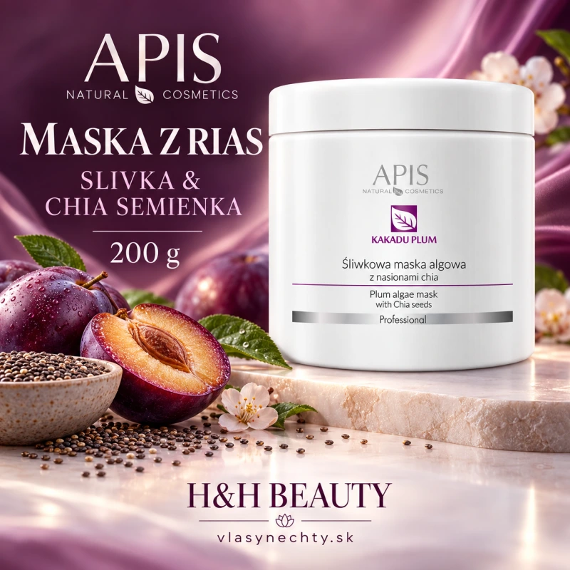 APIS maska z rias plum, chia semienkami200 g