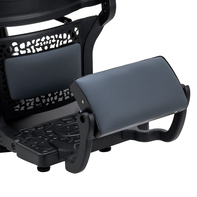 BARBERSKE KRESLO GABBIANO NICCOLO GRAFITOVÉ 5