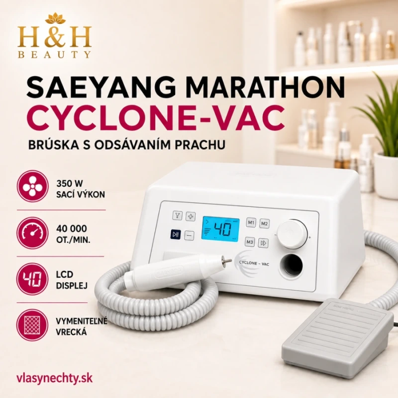 Brúska na pedikúru s odsávaním SAEYANG MARATHON CYCLONE - VAC 13