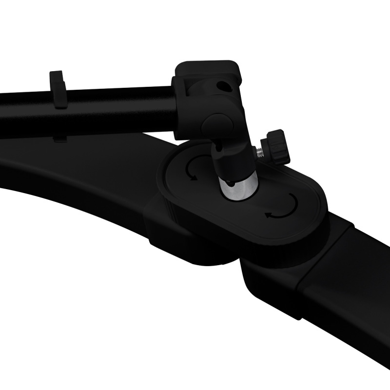 Lampa na riasy GLOW čierna 5