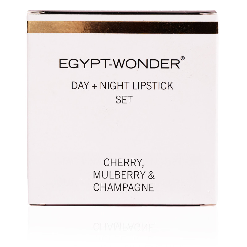 EGYPT WONDER Day+Night Lipstick Set, 3 druhy, Cherry, Mulberry, Champagne 1