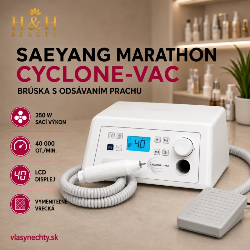Brúska na pedikúru s odsávaním SAEYANG MARATHON CYCLONE - VAC