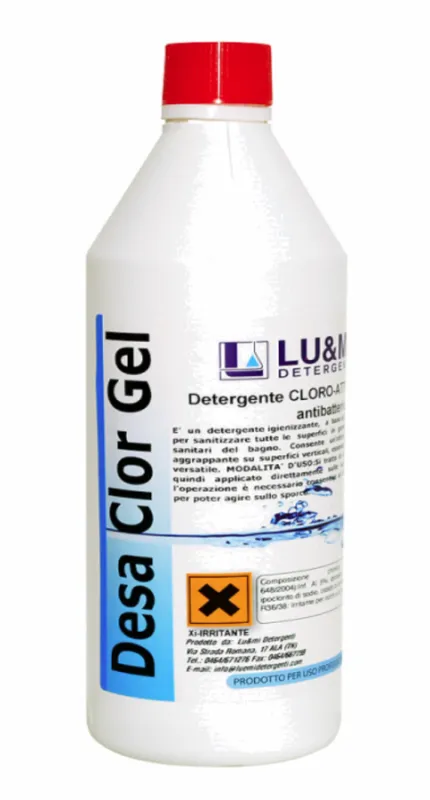 Desa Clor Gel   1 kg - antibakteriálny čistiaci produkt ​​ideálny na tvrdé povrchy