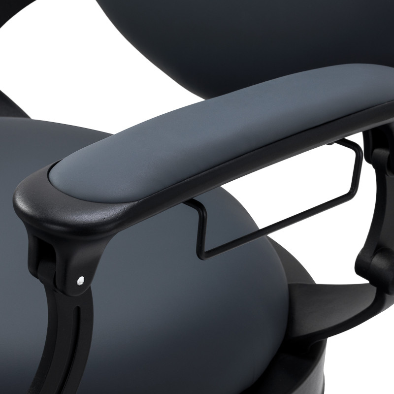 BARBERSKE KRESLO GABBIANO NICCOLO GRAFITOVÉ 9