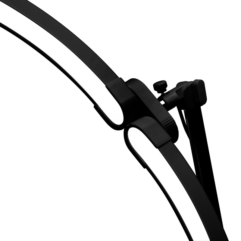 Lampa na riasy GLOW čierna 7