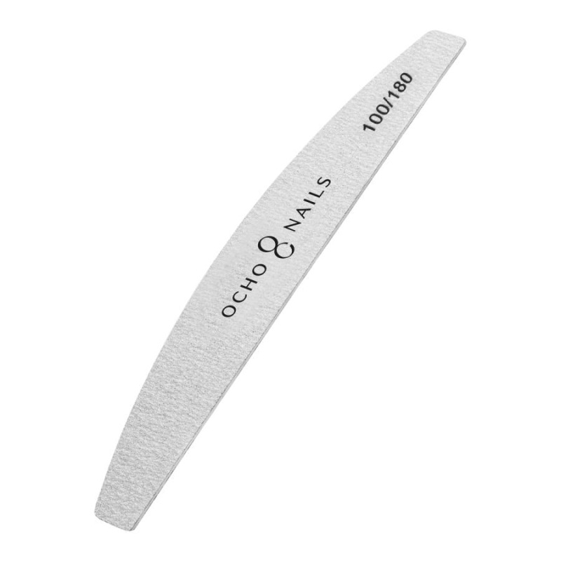 Ocho Nails crescent slim file 100/180 10 ks. 1