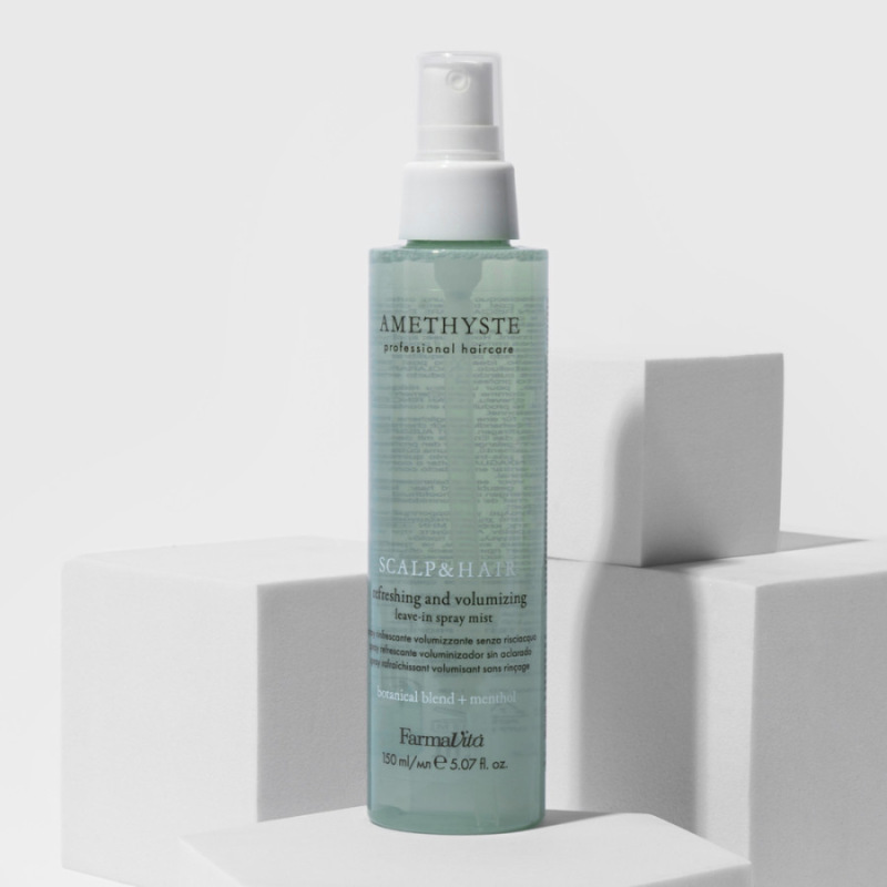 Farmavita AMETHYSTE SCALP & HAIR Refreshing And Volumizing Leave in Spray Mist 150ml 1
