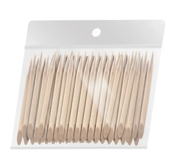 Drevené paličky na nechtovú kožičku OCHO NAILS 11,5cm 100 ks. 1