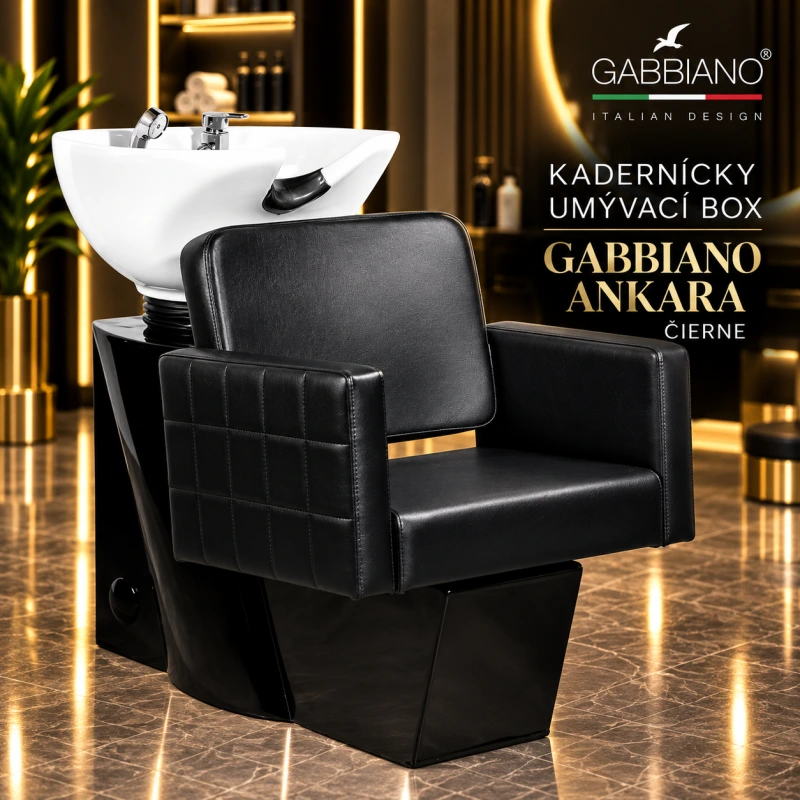KADERNÍCKY UMÝVACÍ BOX GABBIANO ANKARA ČIERNE 4