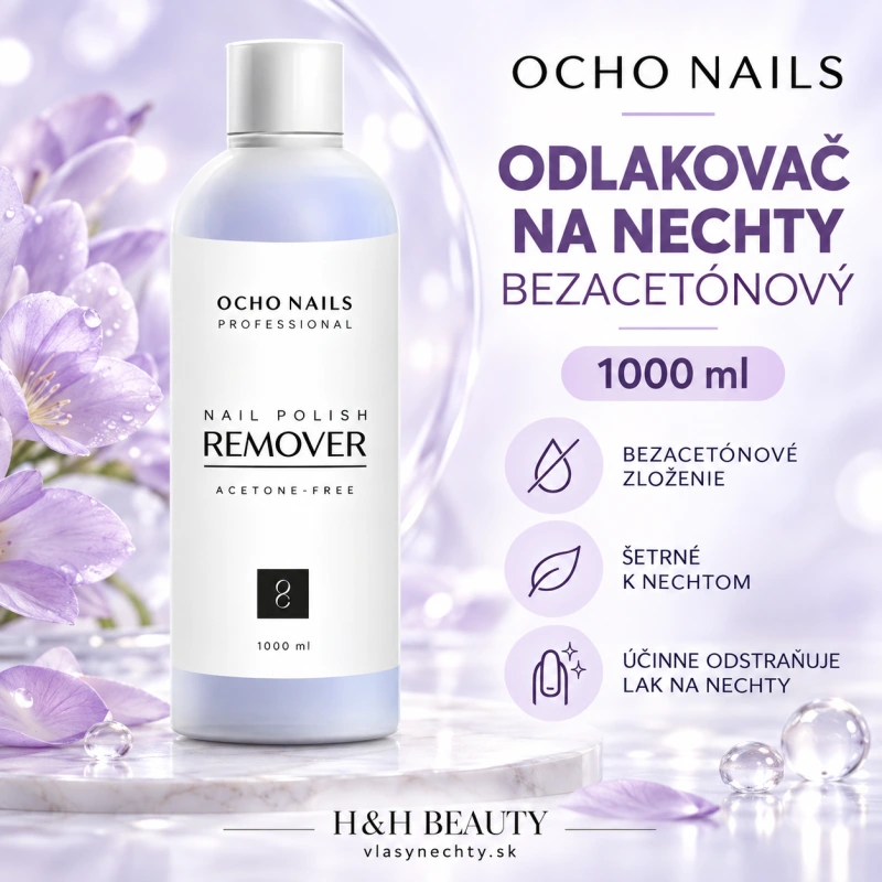 OCHO NAILS ODLAKOVAČ NA NECHTY BEZACETÓNOVÝ 500 ML 2