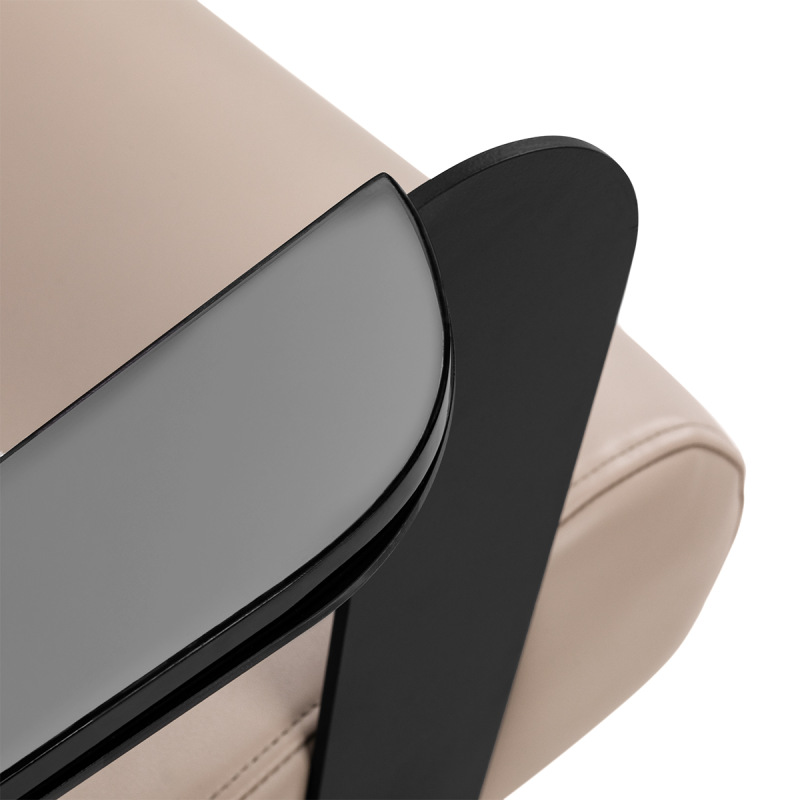 KADERNÍCKE KRESLO HAIR SYSTEM JET – béžové | čierny podstavec 4