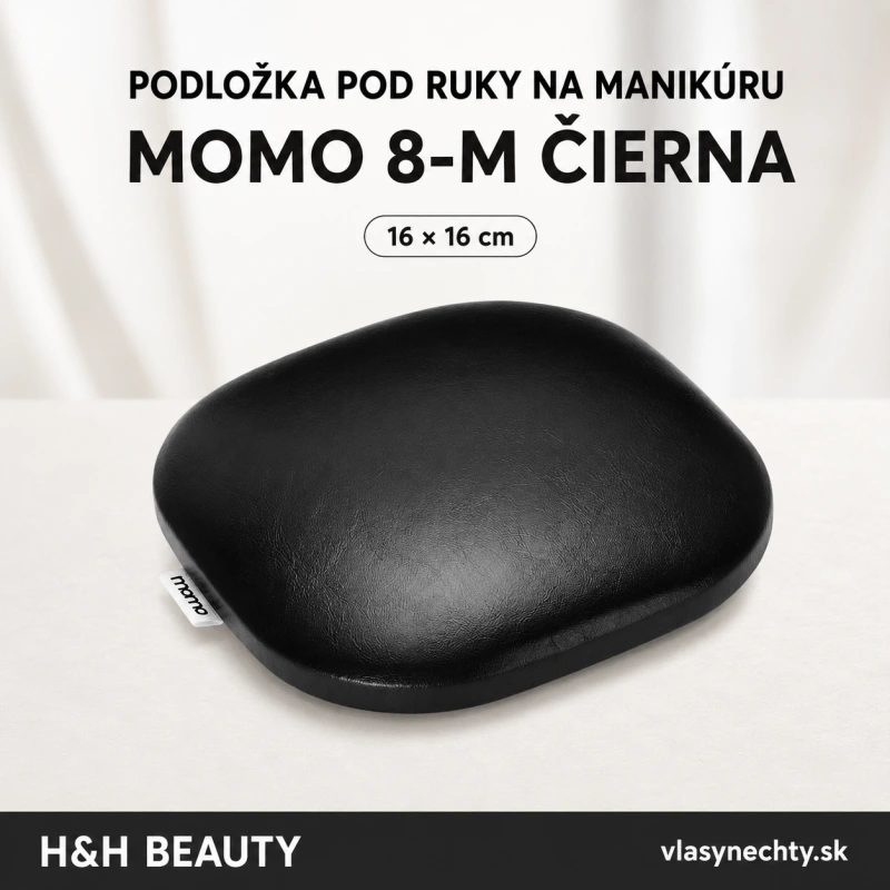 PODLOŽKA POD RUKY NA MANIKÚRU MOMO 8-M čierna