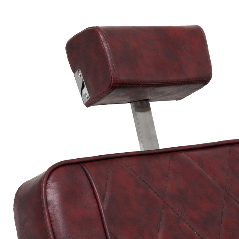 Barberské kreslo Hair System BM88066 bordová 9