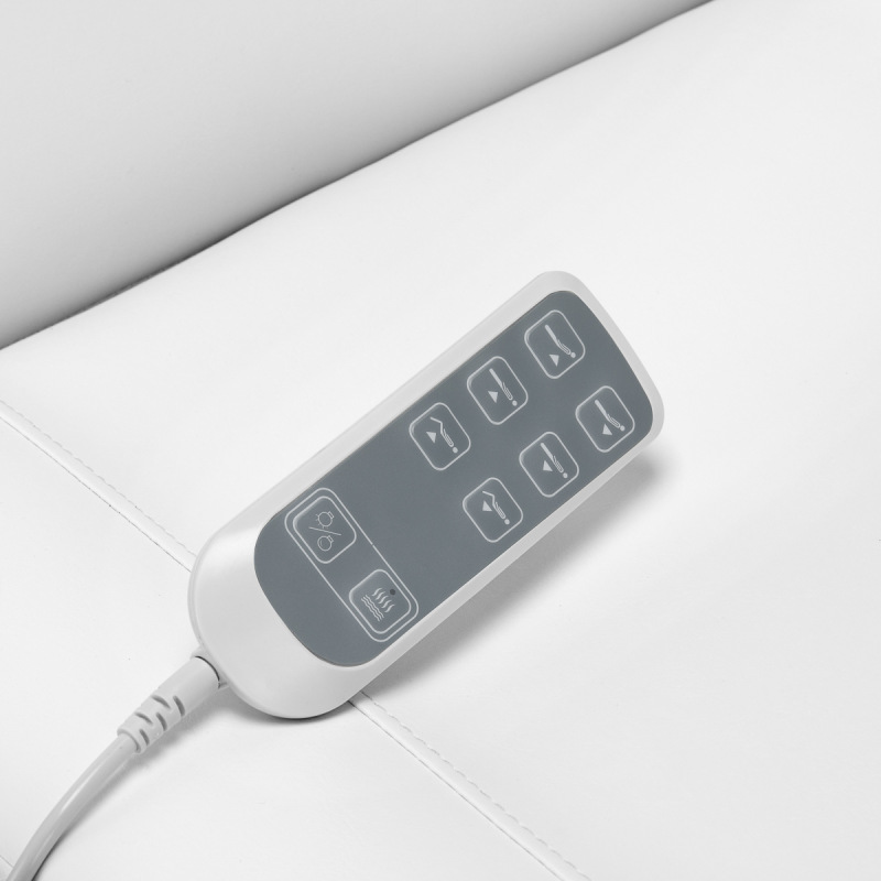 Elektryczny fotel kosmetyczny SILLON CLASSIC 3 silniki z podgrzewaniem biały 11