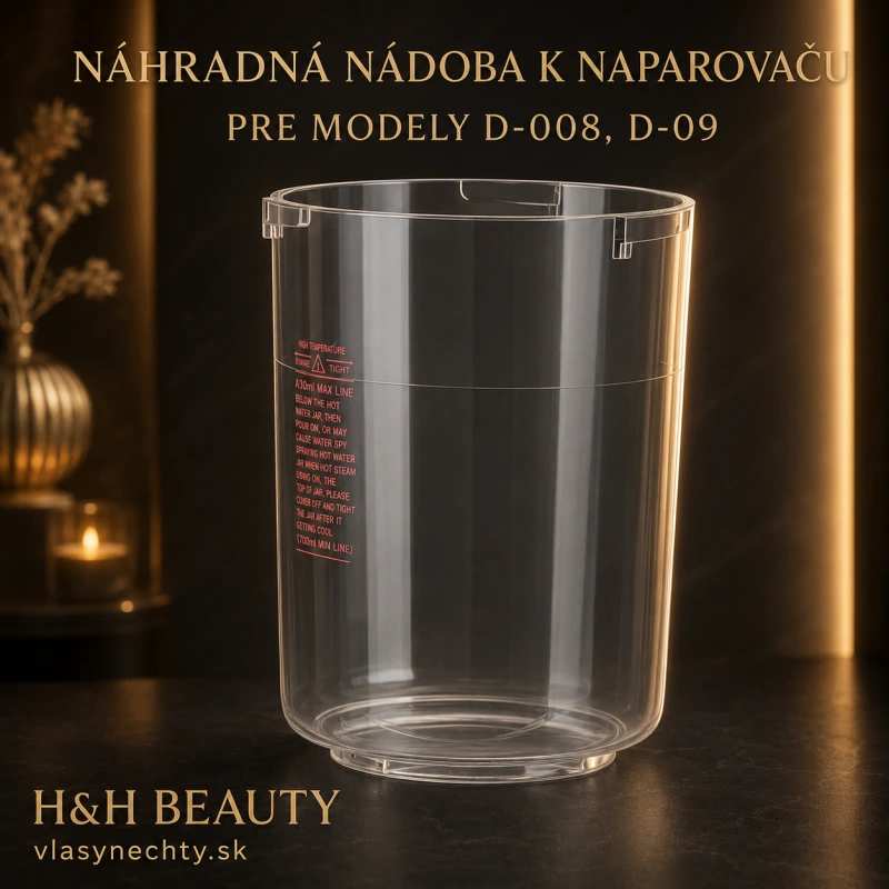 Náhradná nádoba k naparovaču D-008,D-09