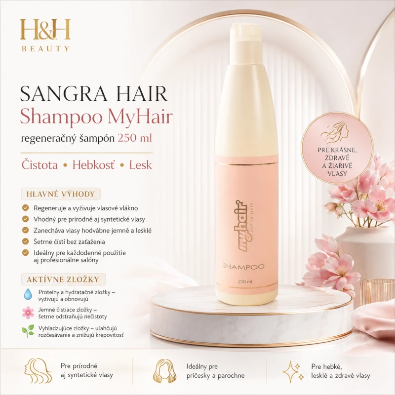 SANGRA HAIR MyHair Regeneračný šampón 250 ml