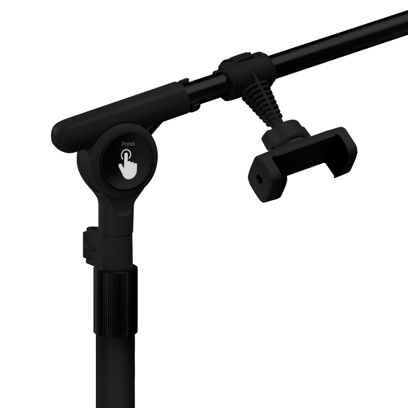 Lampa na riasy GLOW čierna 6