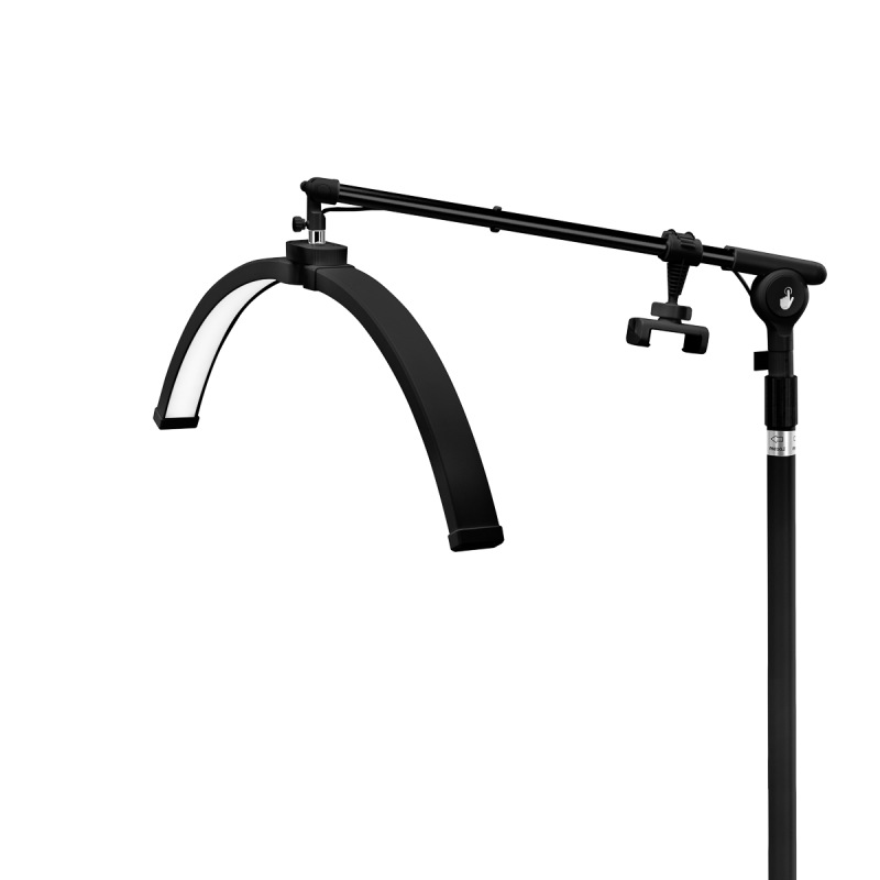 Lampa na riasy GLOW čierna 2