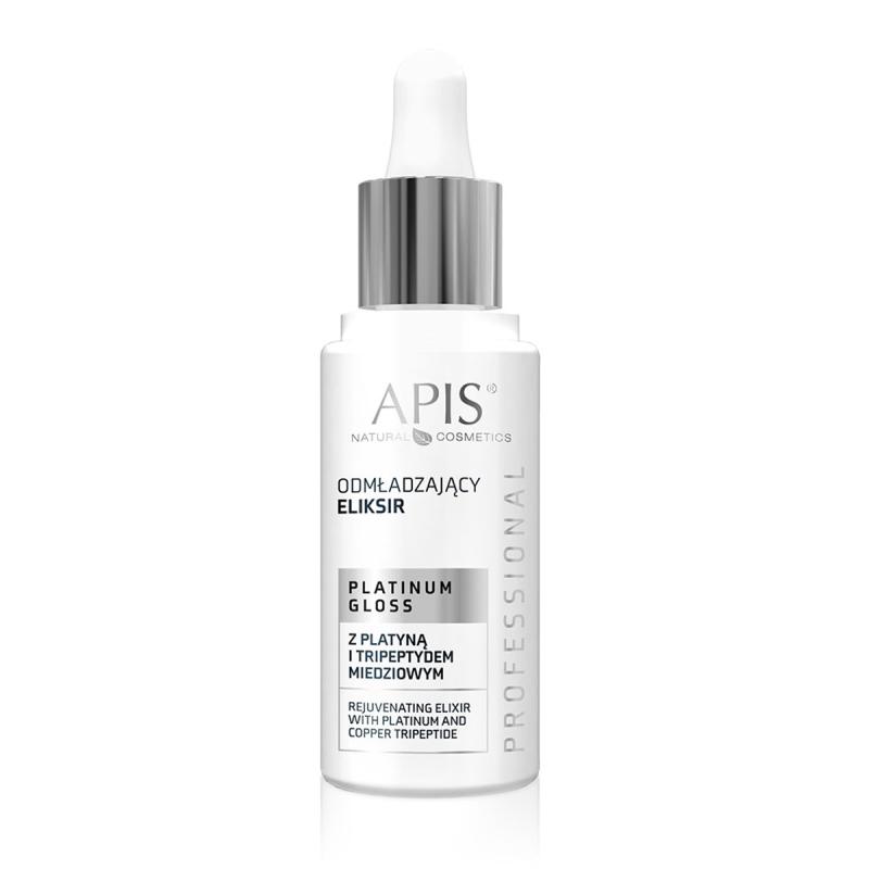 Apis platinum gloss odmładzający eliksir z platyną i tripeptydem miedziowym 30 ml