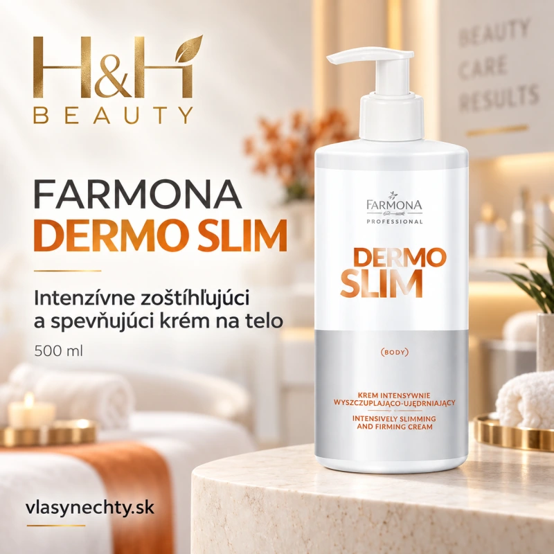 FARMONA DERMO SLIM Intenzívne zoštíhľujúci a spevňujúci krém na telo 500ml