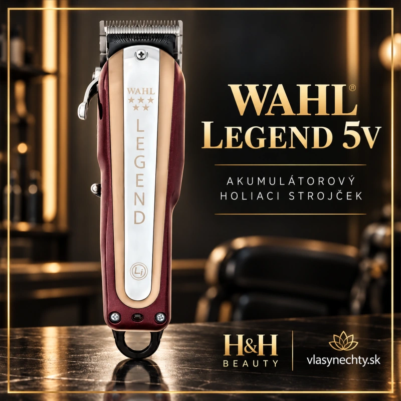 WAHL LEGEND 5V – Akumulátorový holiaci strojček